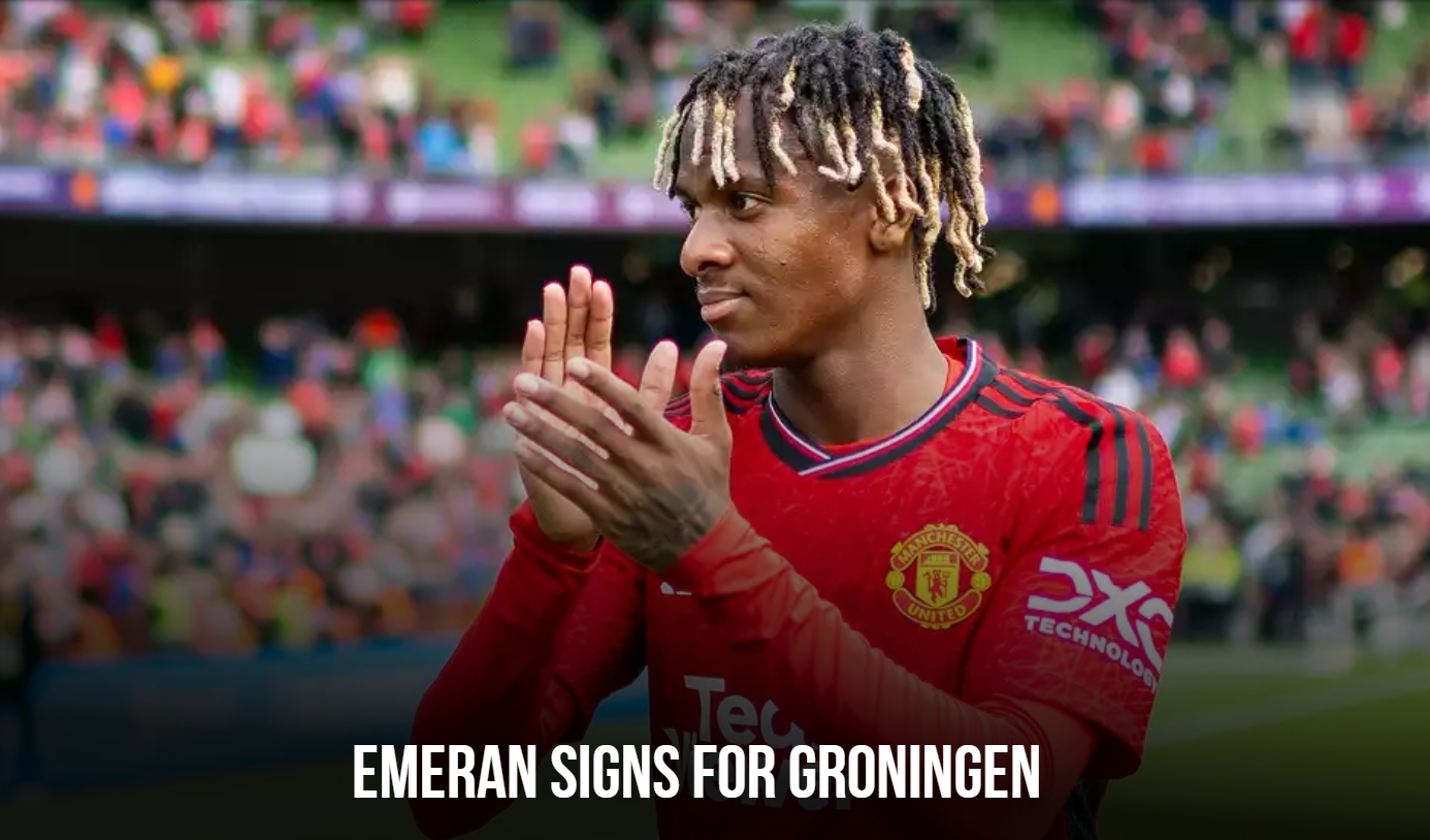 Manchester United official: 20-year-old youth training striker emeland permanently transferred to join heb Groningen