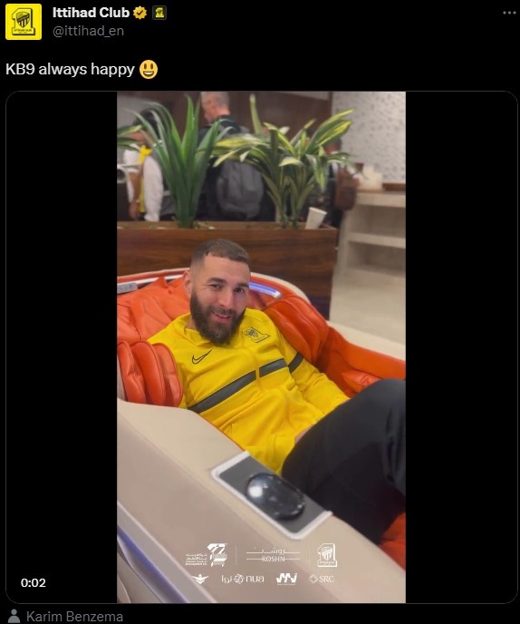 Official rumor! Gida combined to show Benzema video: KB9 has always been very happy